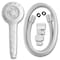 Waterpik Waterpik PowerSpray Plus White Plastic 4 settings Handheld Showerhead 1.8 gpm SM-451E - alternate 7
